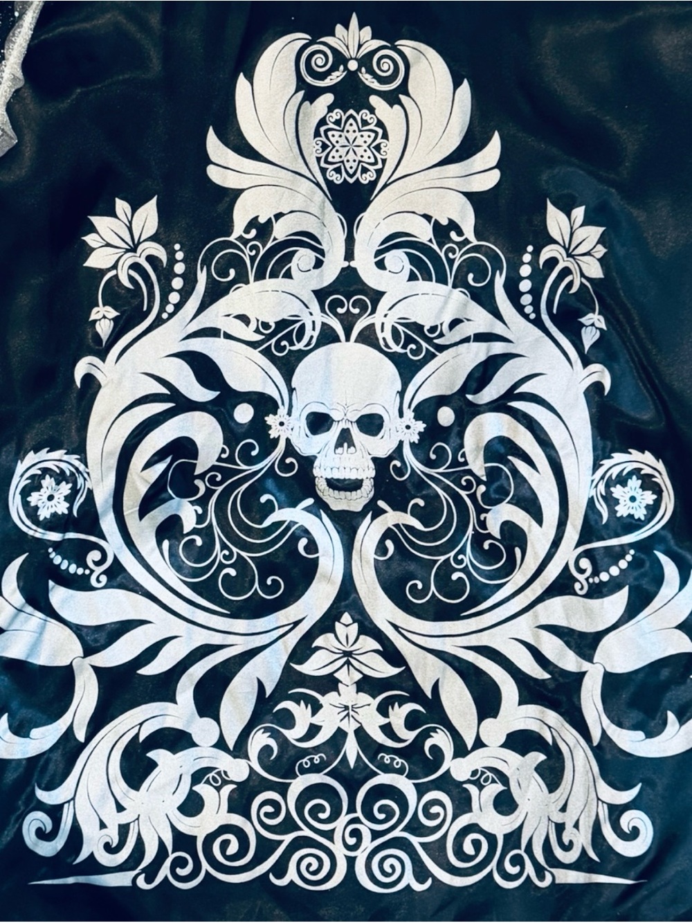 Skeleton Queen Gothic Halloween Costume - Picture 7 of 15